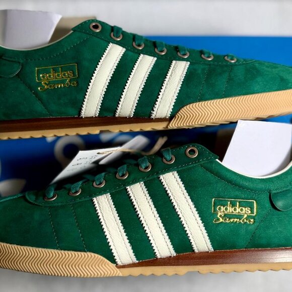 [JI3218] Mens Adidas Samba 62 'Collegiate Green' sz: 11 | NWB - Picture 7 of 11